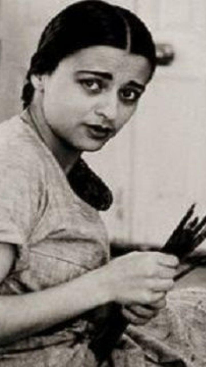 Amrita Sher-Gil painting