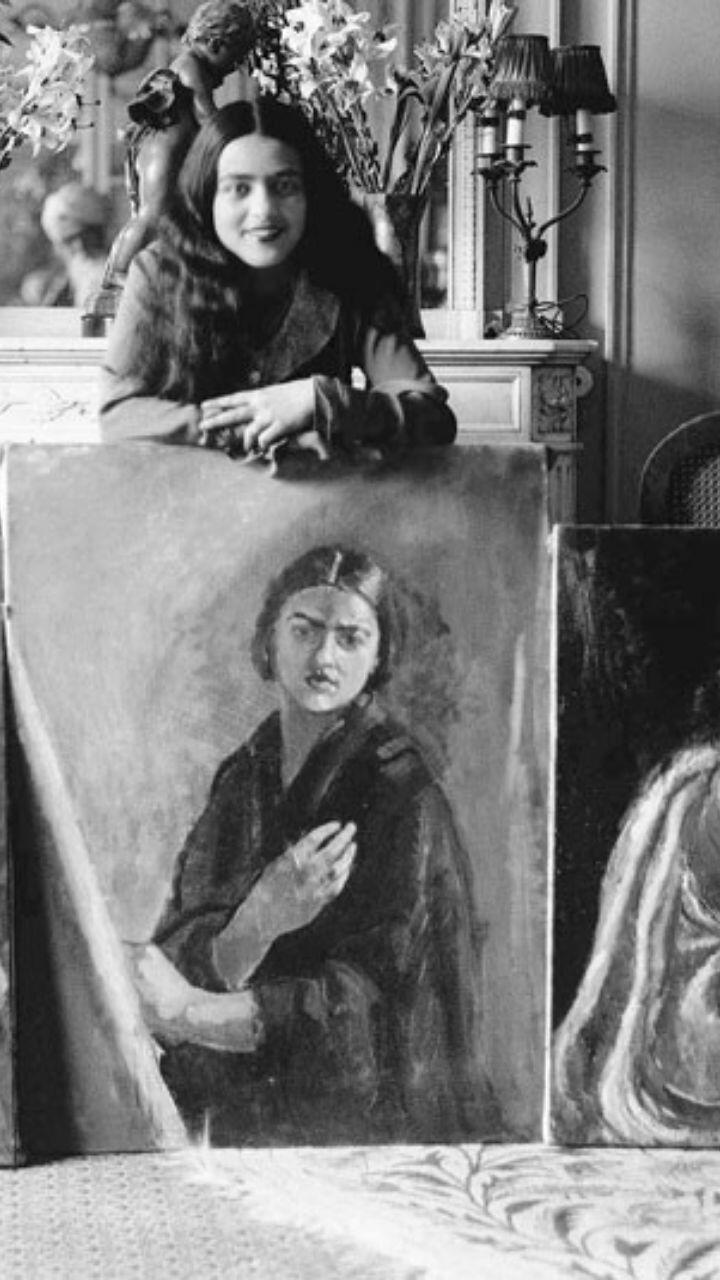 amrita shergil painting servants