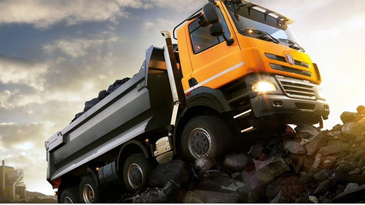 dump trucks