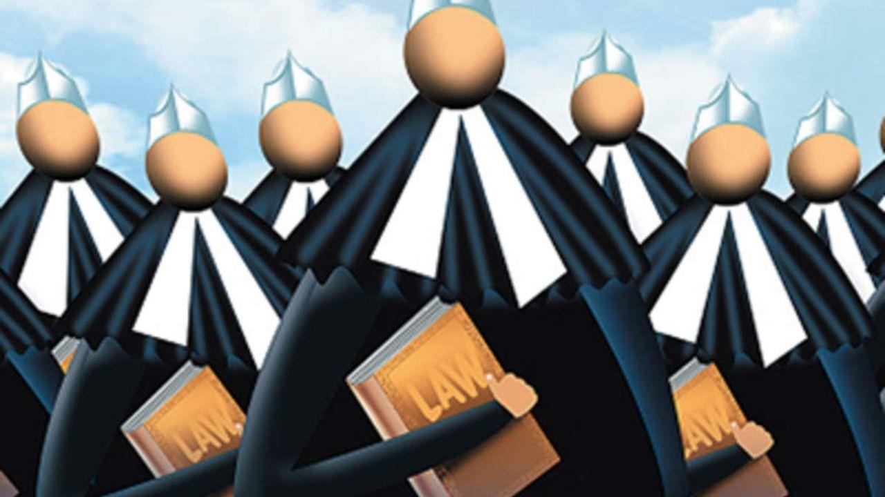 lawyers go on a strike