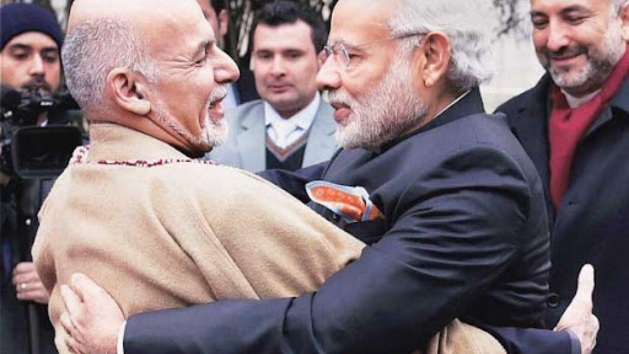 PMs of afghanistan and india
