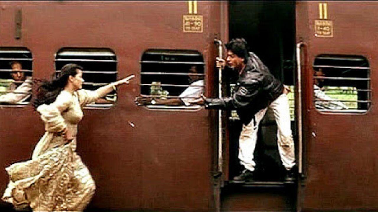 ddlj scene in train