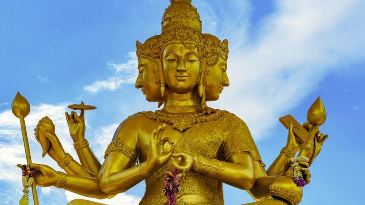 Head Of Lord Brahma
